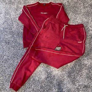 MENS”MILANO Di ROUGE”SWEATSUIT “Black owned Clothing Line/Company(Unisex)